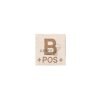 B Pos Bloodgroup Patch