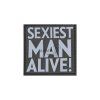 Sexiest Man Alive Rubber Patch (Barva Green)