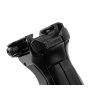 D Grip with Ambi Quick Release Deployable Bipod (Barva Black)