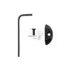 Aluminum Extended Magazine Plate for Glock 19 (Barva Black)