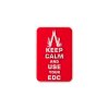 Keep Calm EDC Rubber Patch