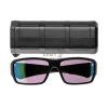 59900 12 ascent polarized black frame high contrast violet lens green mirror