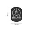 Molon Labe Rubber Patch (Barva White)