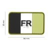 France Flag Rubber Patch (Barva Forest)