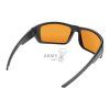 61226 8 apex polarized black frame bronze lens blue mirror