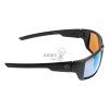 61226 9 apex polarized black frame bronze lens blue mirror