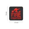 Fire Fighter Rubber Patch (Barva Blackmedic)