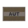 Austria Flag Patch (Barva Black)