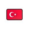 Turkey Flag Rubber Patch (Barva Green)