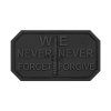 Never Forget Rubber Patch (Barva Blackops)