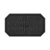 Never Forget Rubber Patch