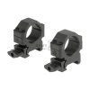 25.4mm CNC Mount Rings Low (Barva Black)