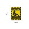 Slippery when Wet Rubber Patch (Barva Multicolor)
