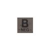 B Neg Bloodgroup Patch