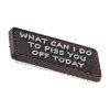 What Can I do Patch (Barva Black)
