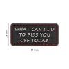 What Can I do Patch (Barva Black)