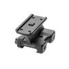 GLx Lower 1/3 Cowitness Micro Dot Riser Mount with .125" Spacer (Barva Black)