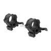 Accu-Sync QR 25.4mm Medium Profile Rings (Barva Black)