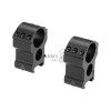 1-Inch Tactical Rings Extra High (Barva Black)