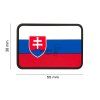 Slovakia Flag Rubber Patch (Barva Green)