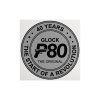 64415 4 glock p80 sticker