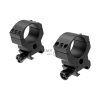 30mm Tactical Rings - High (Barva Black)