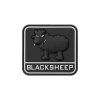 Black Sheep Rubber Patch (Barva Green)