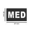 MED Rubber Patch (Barva SWAT)