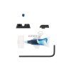 64628 7 iron front and rear sights for sig sauer p320 standard height