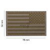 USA Reversed Flag Patch (Barva Desert)