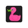 Tactical Rubber Duck Rubber Patch (Barva Pink)