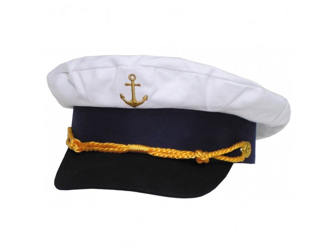 Čepice kapitánská , námořnická .