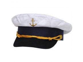Čepice kapitánská , námořnická .