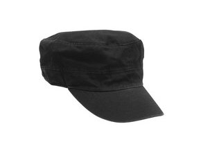 Čepice černá  s kšiltem