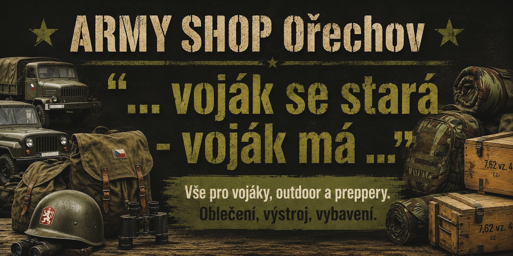 Voják se stará