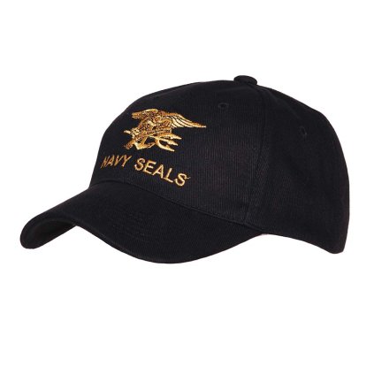 Fostex Čepice Baseball cap Navy Seals (Barva Černá)