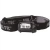 25457 celova svitilna black led 4 colour headlight mil tec
