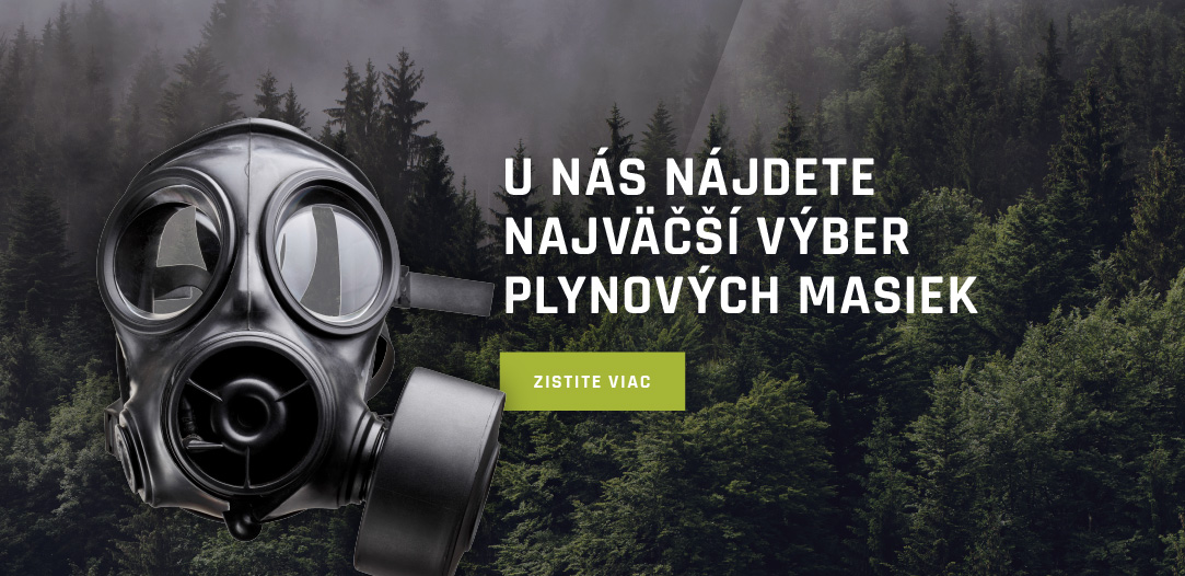 U nás nájdete najväčší výber plynových masiek