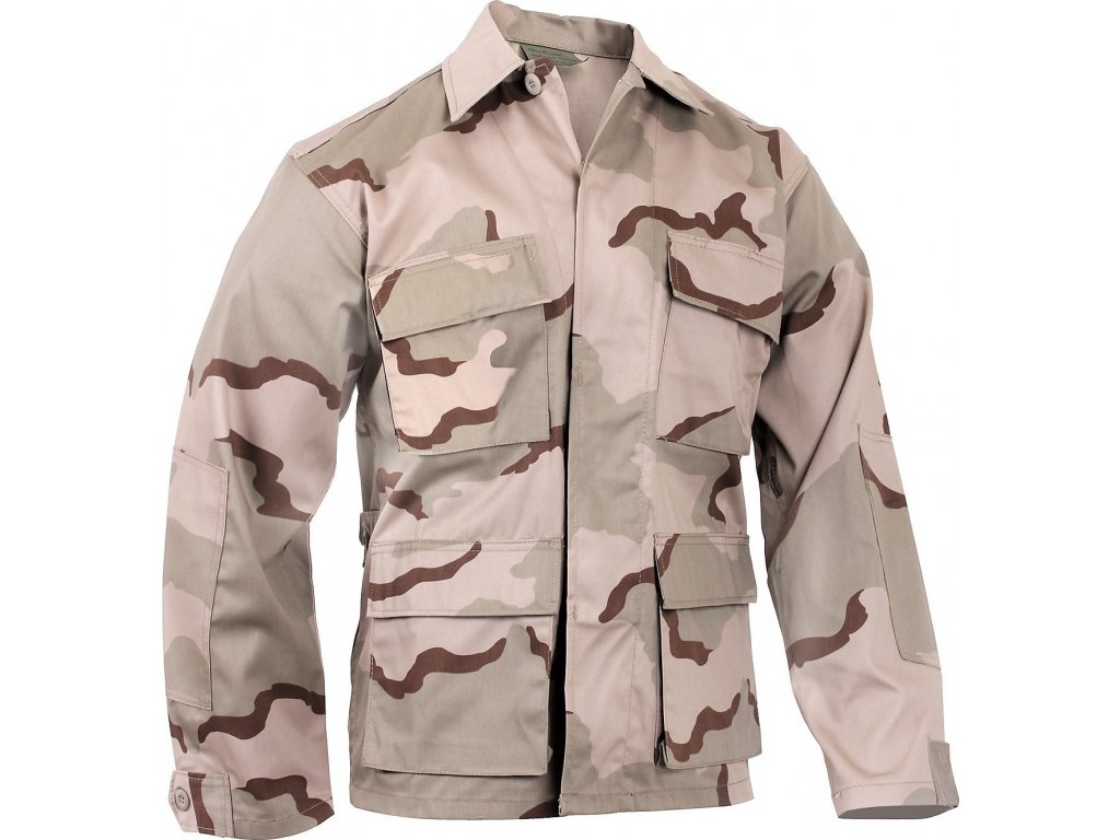 Blúza US desert 3 color BDU originál použitá (Veľkosť Small-Short)