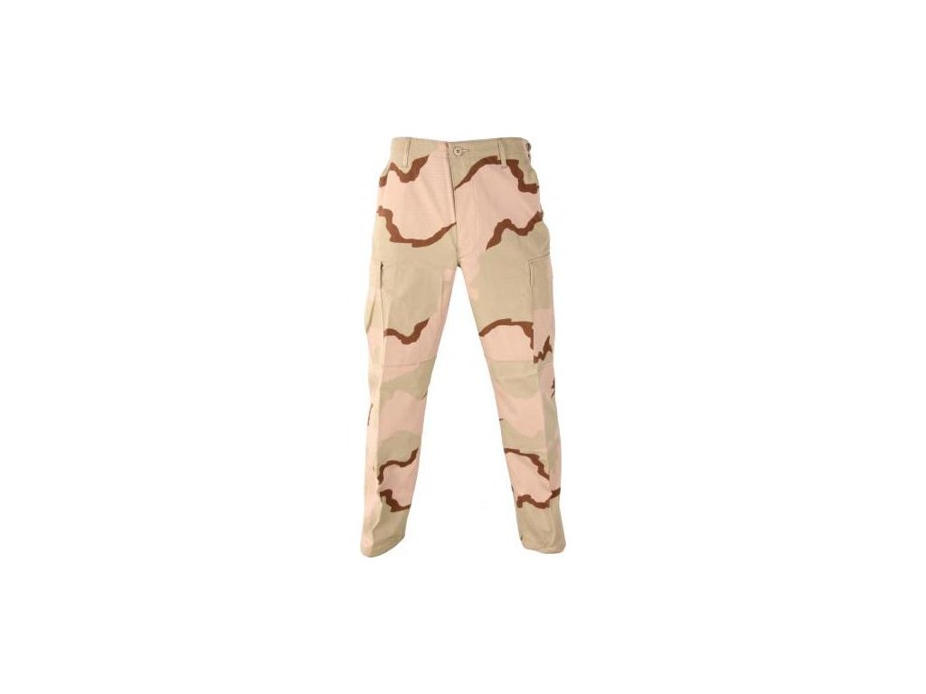 Nohavice US desert 3 color originál ripstop (Vyberte veľkosť L/L)