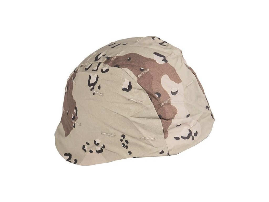 Poťah helmu US PASGT Desert 6 Color originál (Stav 	použitý, Veľkosť Medium/Large)