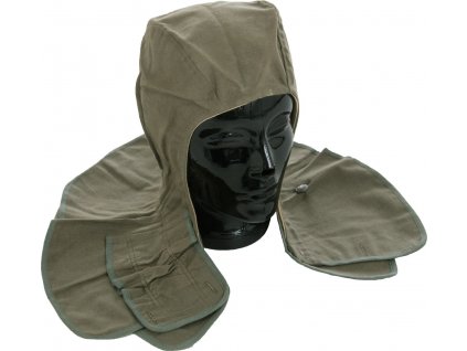 Kapucňa pohraničnej stráže ČSLA olív M55 originál (Veľkosť 2)
