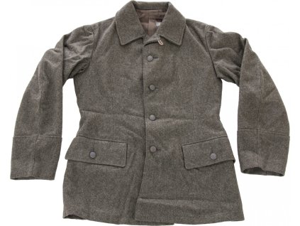 Sako poľné vlnené 4 vrecká M39/58 Švédsko WWII originál (Veľkosť E104 (1942) pěchota)