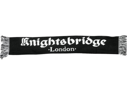 Šál zimná Knightsbridge London čierna 145cm