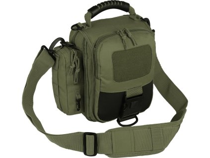 Taktická taška cez rameno zelená INDY Shoulder Bag 5,5 L CMG® Olive Green