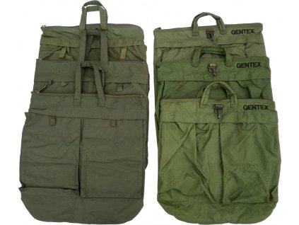 Taška prepravný olív na leteckú prilbu Gentex originál Holandsko (Varianta zelená (bez loga))