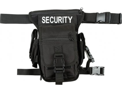 Taška security čierna Hip Bag 30701A