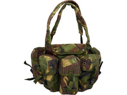 Vesta hrudný nosič Chest Rig Webbing DPM IRR Veľká Británia originál (Varianta použitý)