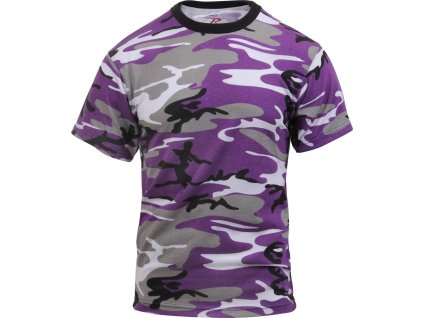 Tričko Violet Camo Rothco (Veľkosť S)