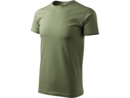 Tričko (tričko) Heavy 200g khaki Malfini (Vyberte veľkosť XS)